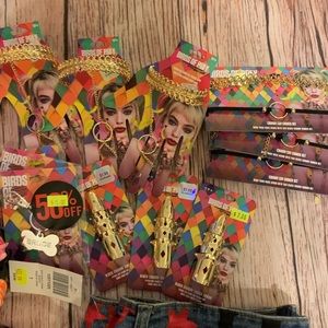 Halloween birds costume set